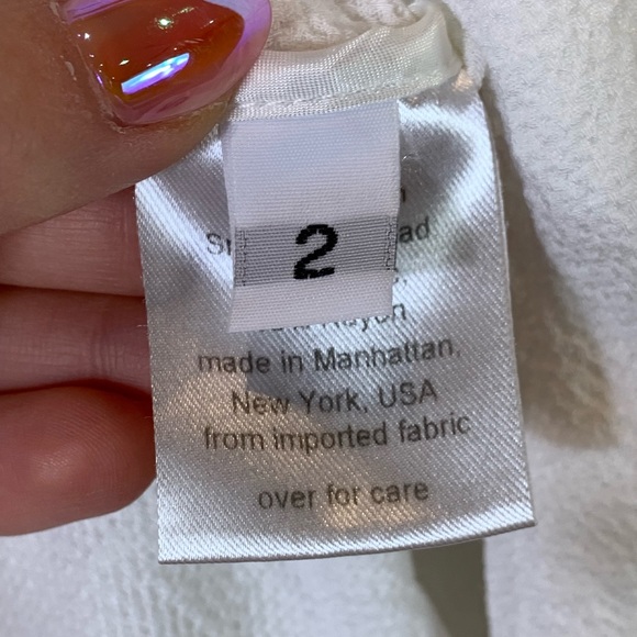 RACHEL COMEY Siphon White Blouse Top - Picture 11 of 15